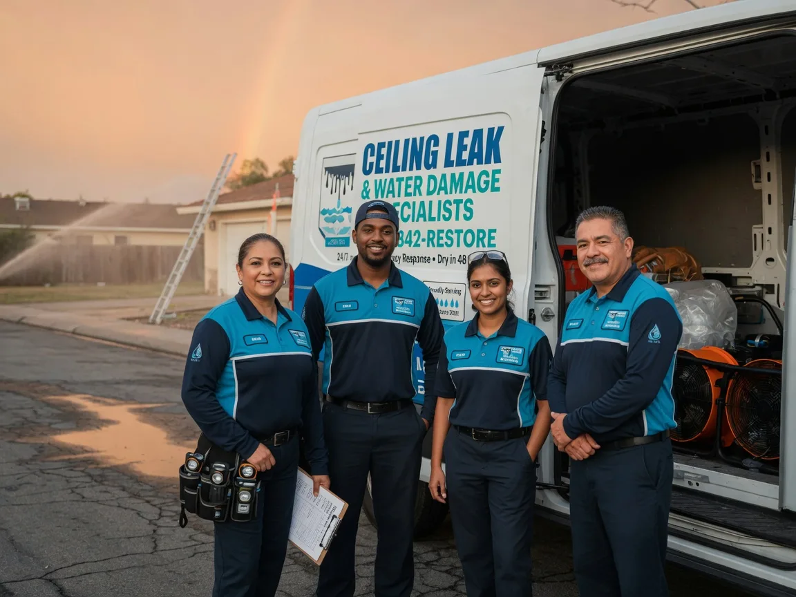 Ceiling Leak Cleanup company in Jenners, PA